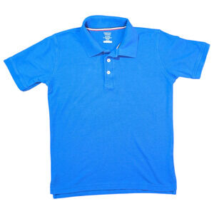 French Toast - Short Sleeve - Performance Blue - Polo Kids - Size XL 14-16
